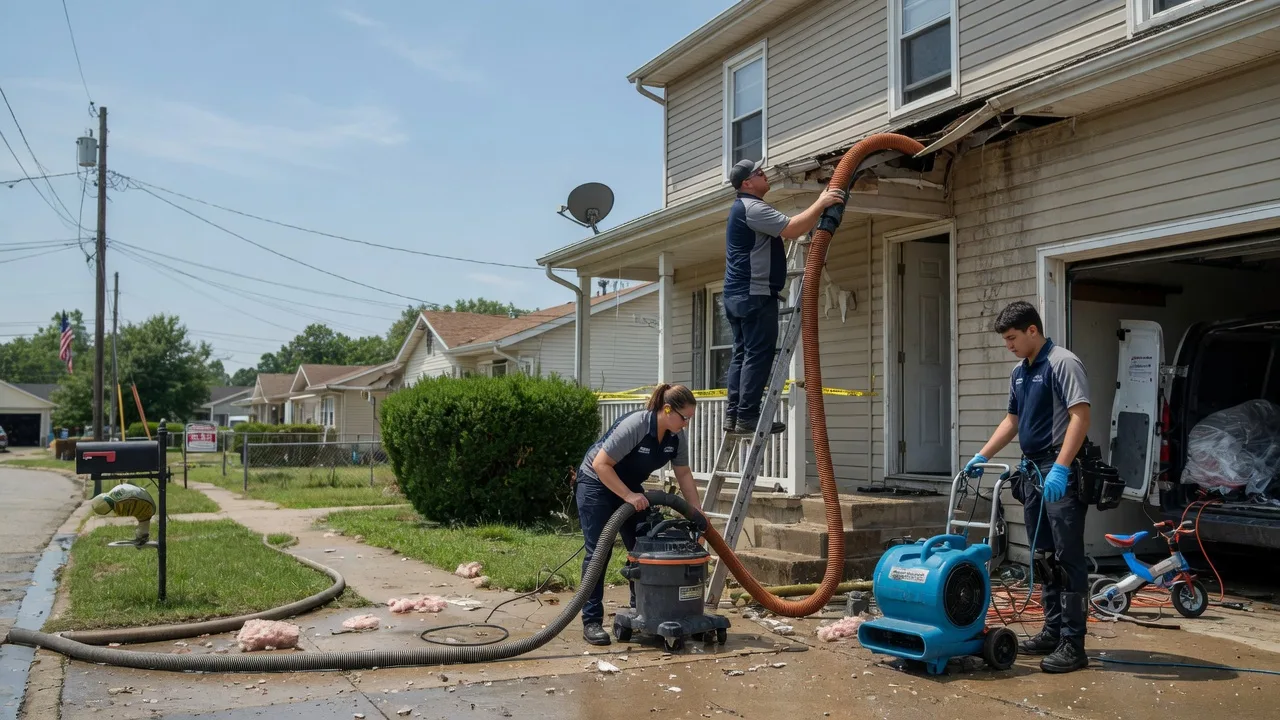 Water Damage Restoration in Washington, IL near me